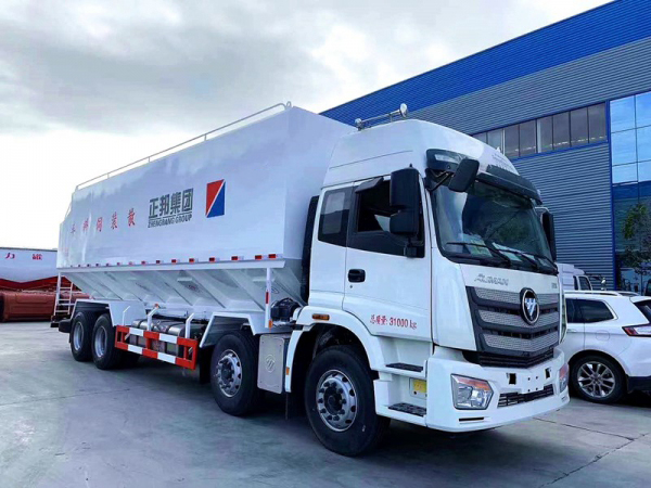福田歐曼40方(20噸)散裝飼料車(chē) 福田歐曼40方(20噸)散裝飼料車(chē)