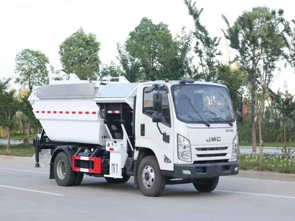 國六【8立方】江鈴凱運(yùn)后裝掛桶垃圾車 國六【8立方】江鈴凱運(yùn)后裝掛桶垃圾車